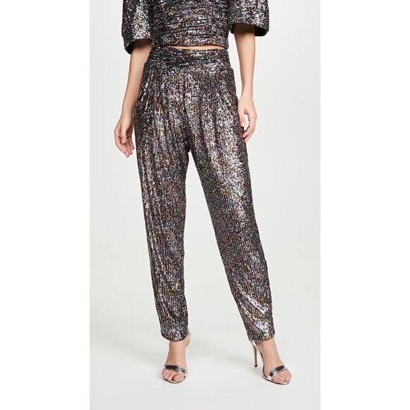 IORANE Confetti Sequin Trousers Multicolor - Picture 6 of 13